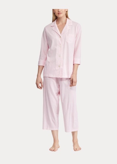 Ralph Lauren Cotton Capri Pyjamas Dame Danmark (OCFIT1782)